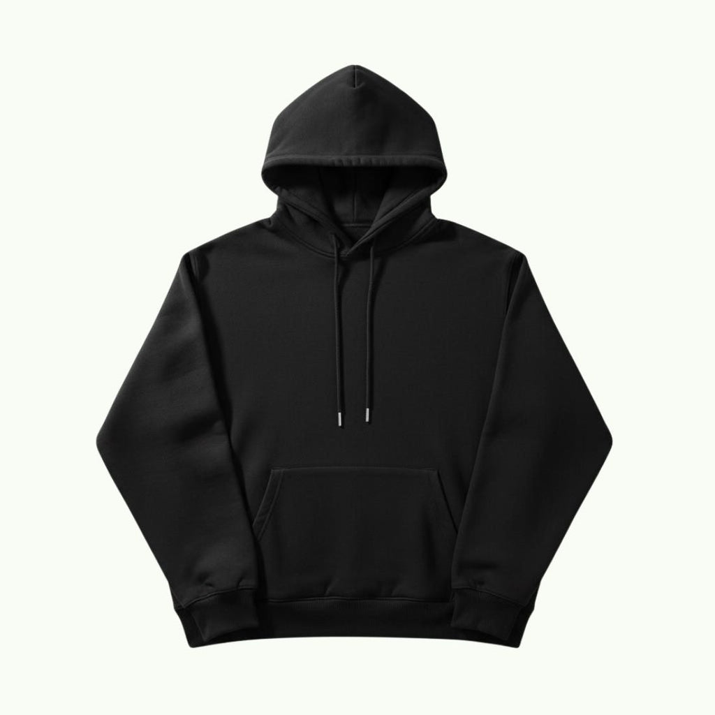 Sweat à Capuche Oversize Noir Sweat à capuche