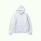 Sweat à Capuche Oversize Blanc Sweat à capuche