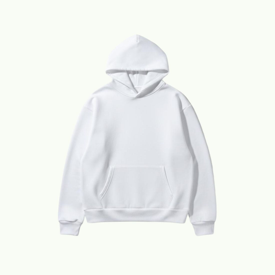 Sweat à Capuche Oversize Blanc Sweat à capuche