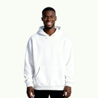 Sweat à Capuche Oversize Blanc Sweat à capuche