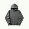 Sweat à Capuche Oversize Gris Acier