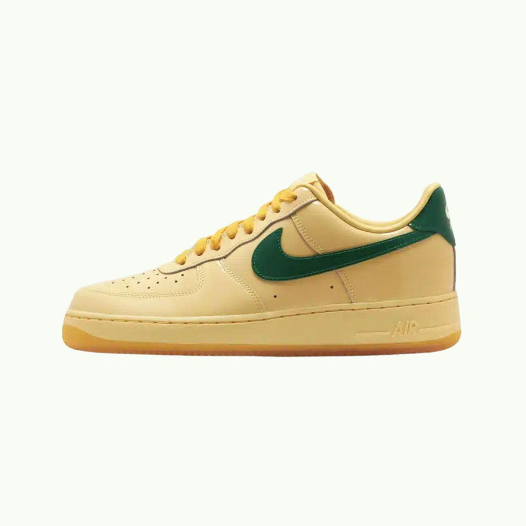 Nike Air Force 1 Low Topaz Gold and Light Laser Orange