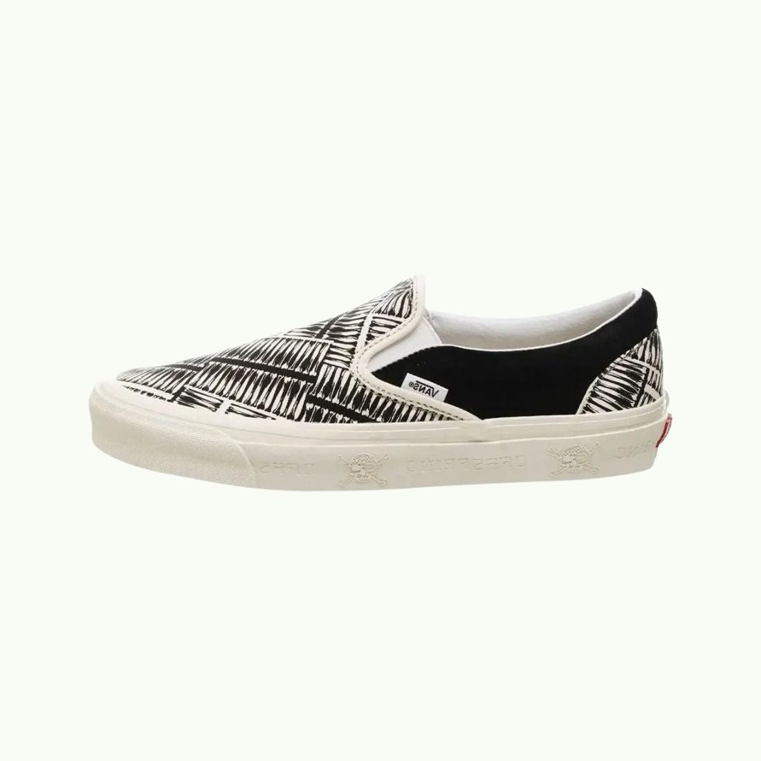 Vans-slip-on 98 Offspring Grey White