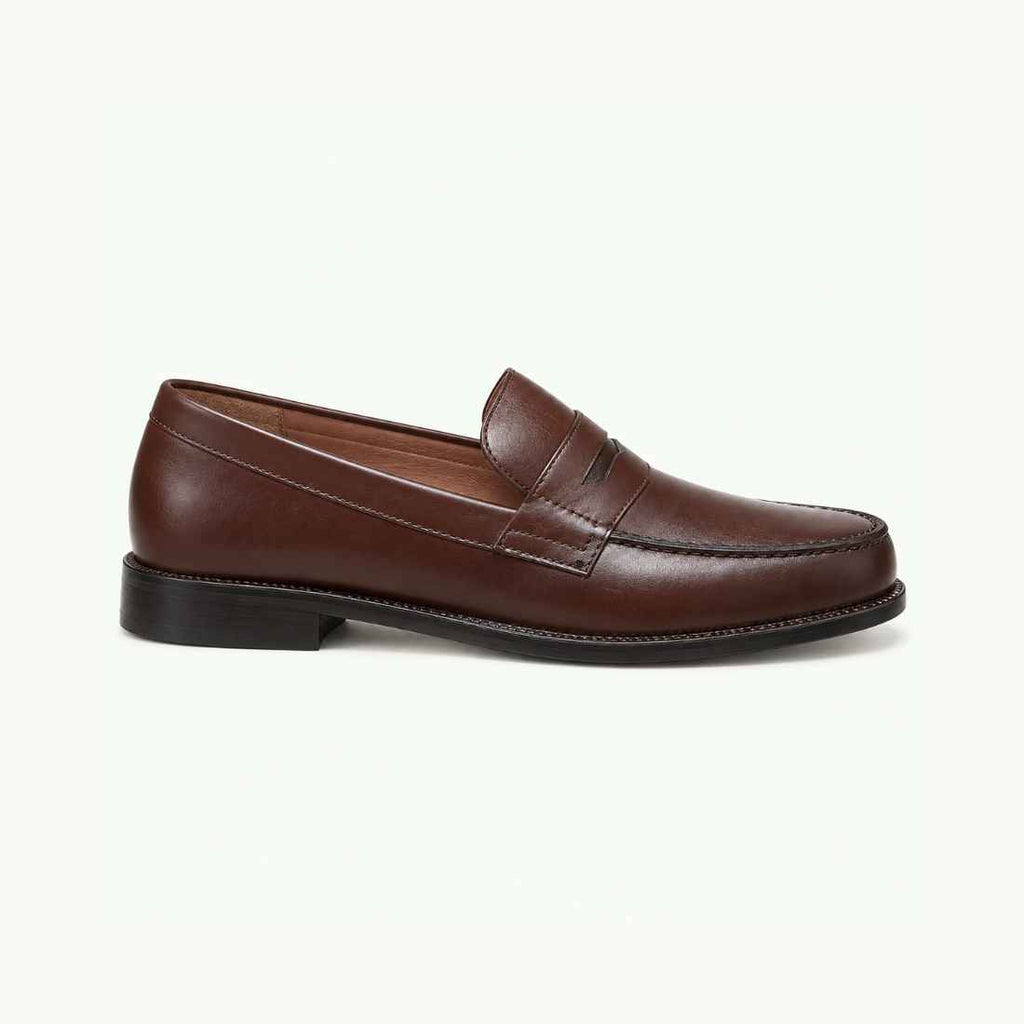 Mocassin marron foncé