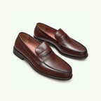 Mocassin marron foncé