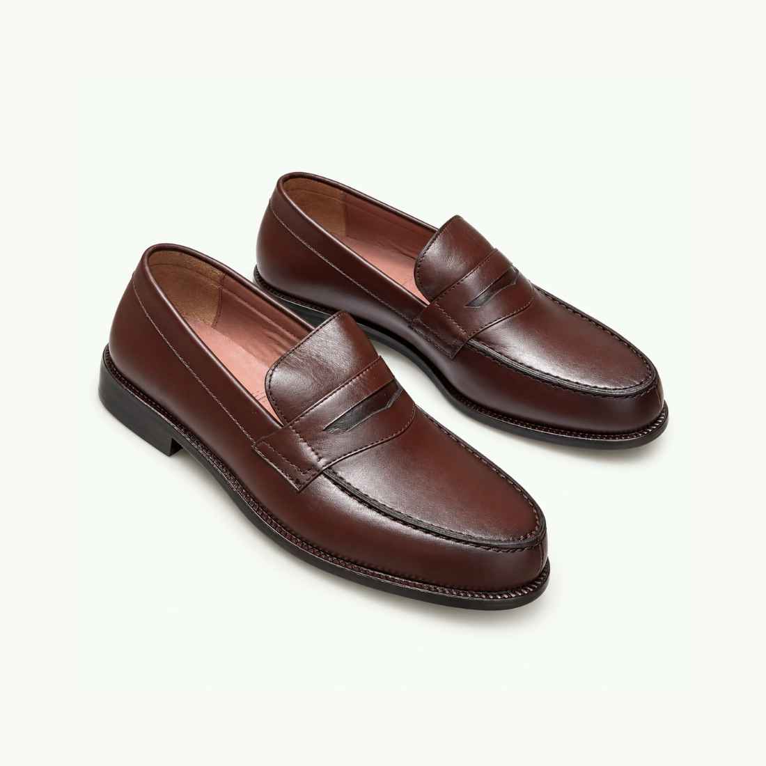 Mocassin marron foncé