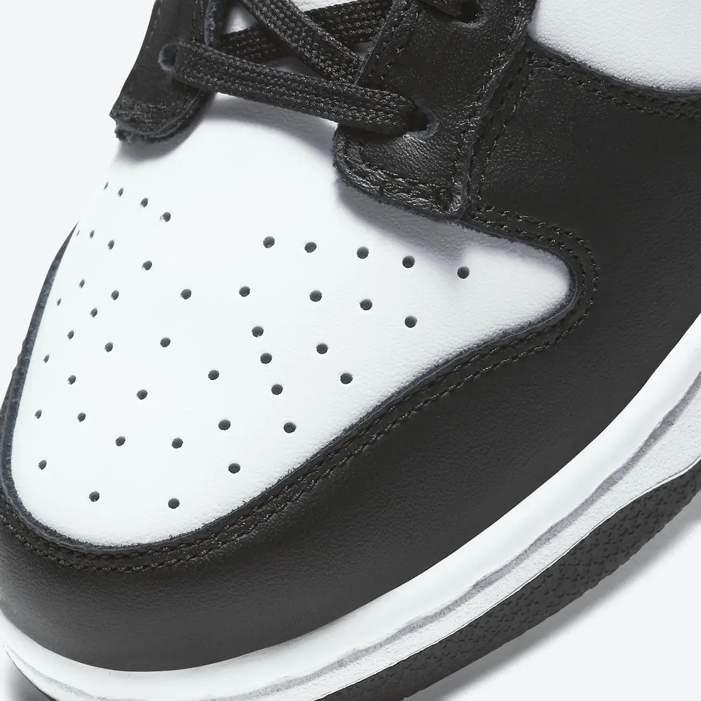 Nike Dunk Low Panda - Sneaker noir et blanc colorway classique avec swoosh noir et semelle blanche et noire