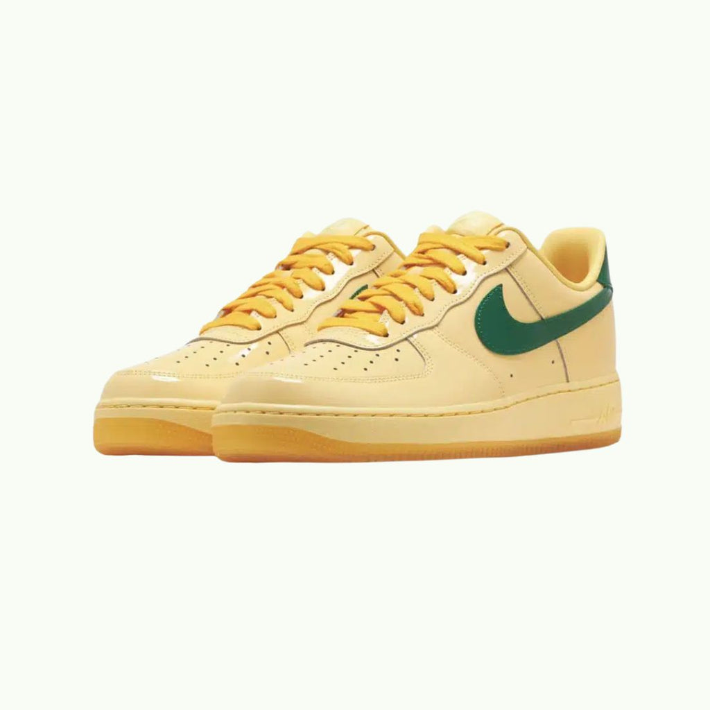 Nike Air Force 1 Low Topaz Gold and Light Laser Orange