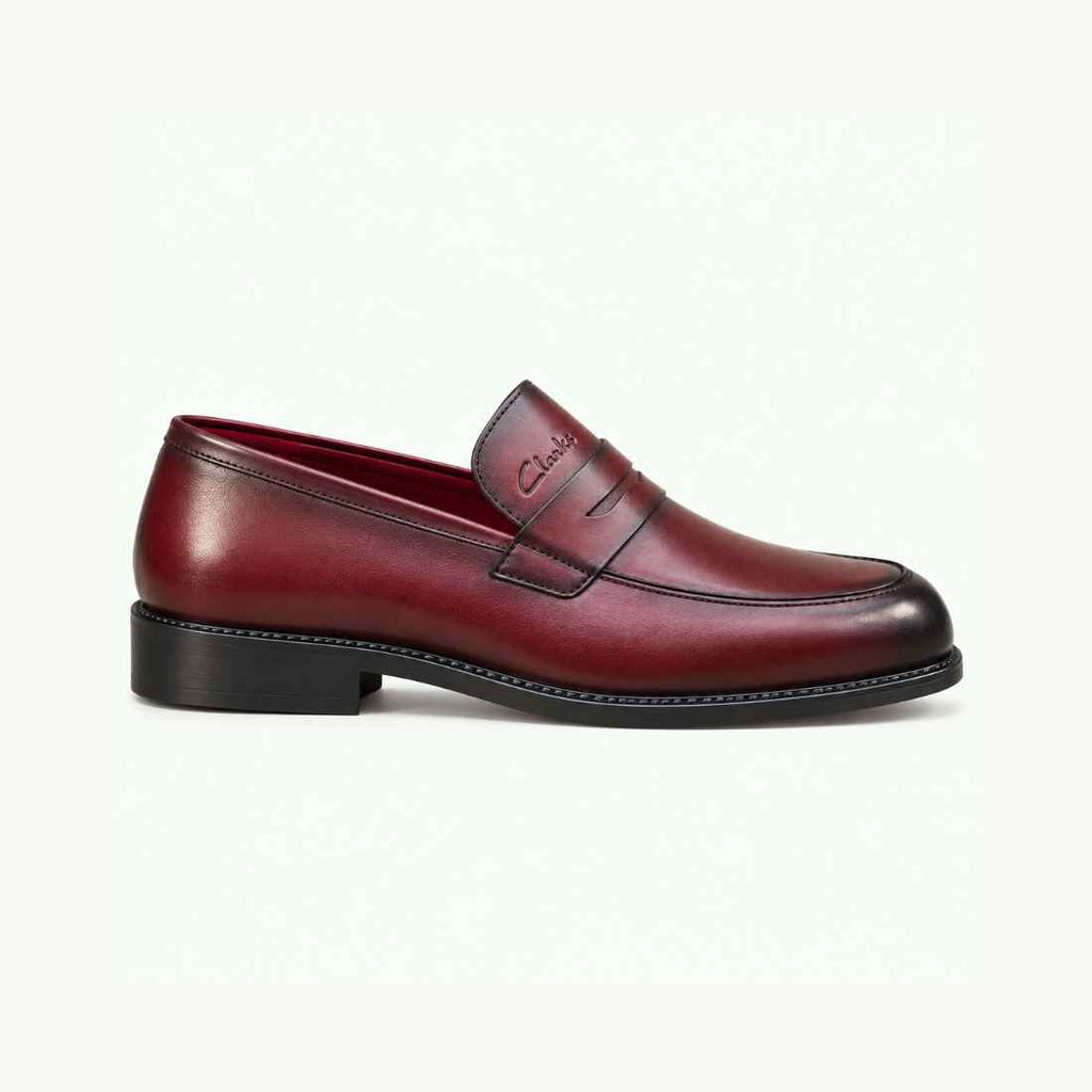 Mocassin bordeaux classique