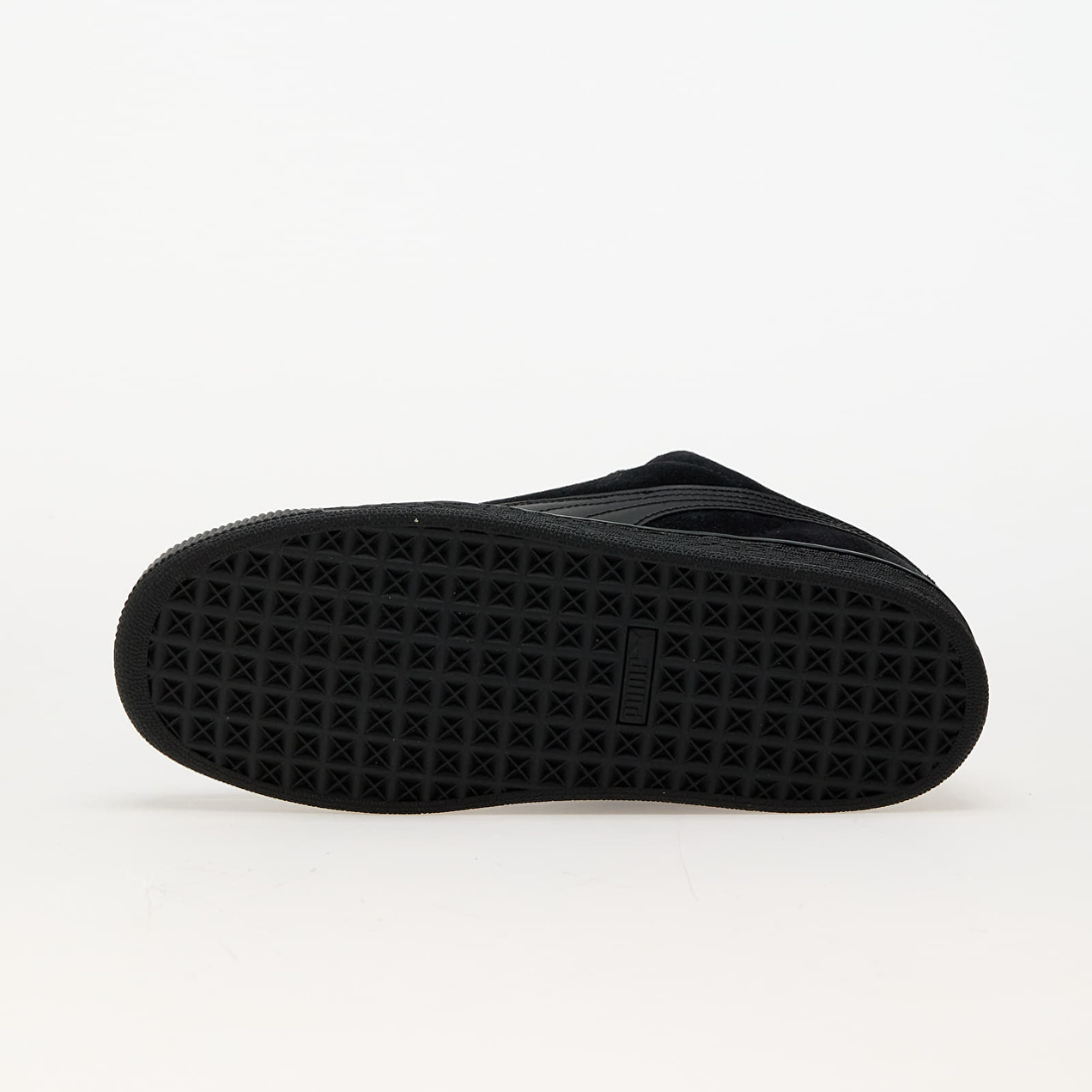 Puma Suede XL tout noir - Sneaker streetwear iconique en daim avec bande blanche signature et semelle épaisse, style urbain tendance