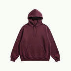 Sweat à Capuche Oversize Bordeaux Sweat à capuche