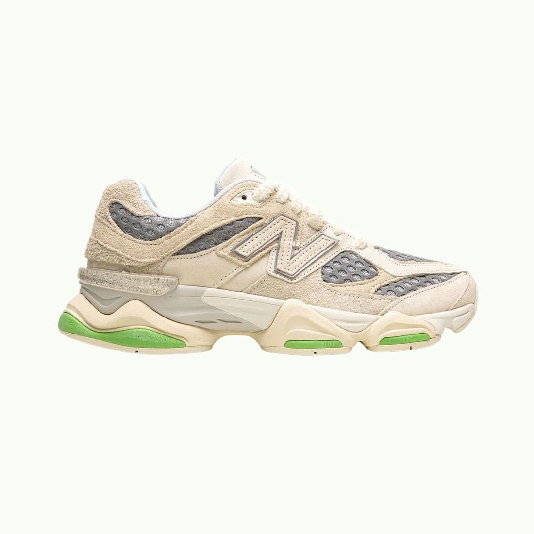 New Balance 9060 Cream Green New Balance