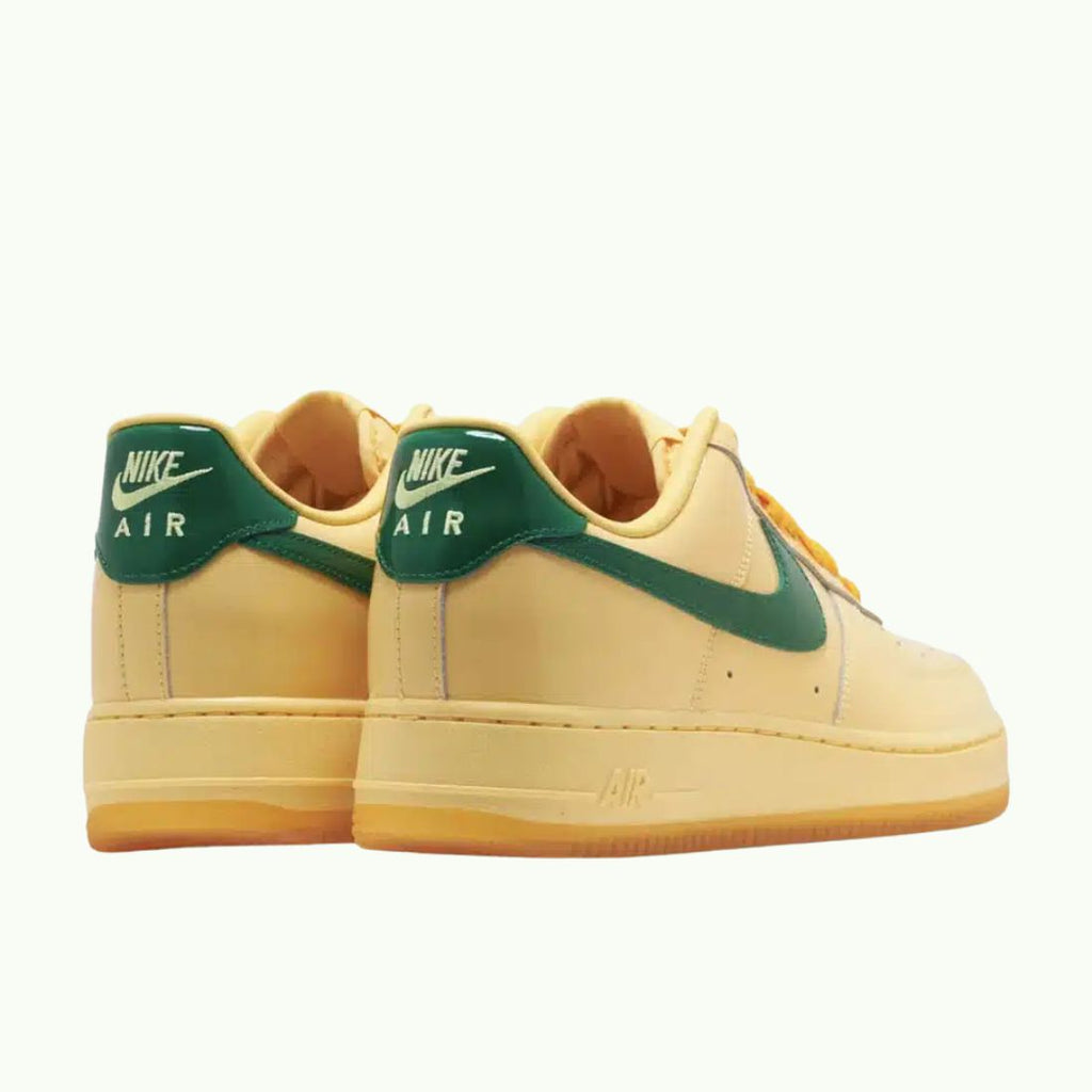 Nike Air Force 1 Low Topaz Gold and Light Laser Orange