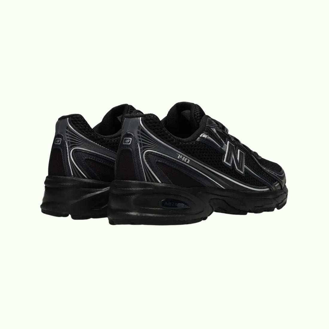 New Balance 740 Black Silver New Balance