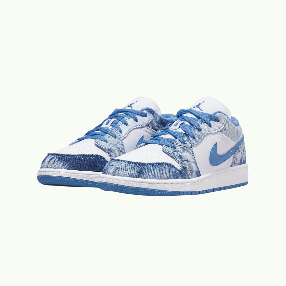 Nike Air Jordan 1 Low GS Denim Délavé Air Jordan 1 Low