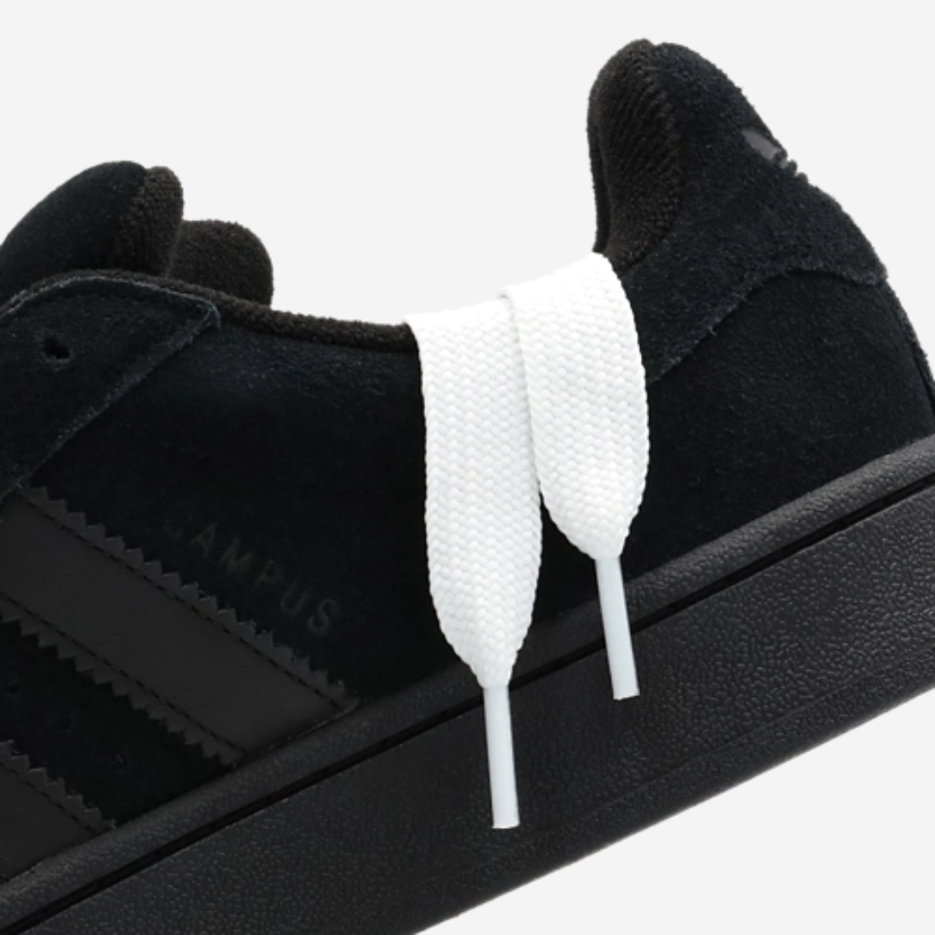 Adidas Campus 00s noir bandes noires - Sneakers rétro skateboard en daim premium