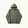 Sweat à Capuche Oversize Vert Kaki Sweat à capuche