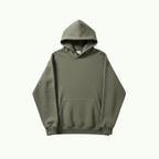 Sweat à Capuche Oversize Vert Kaki Sweat à capuche