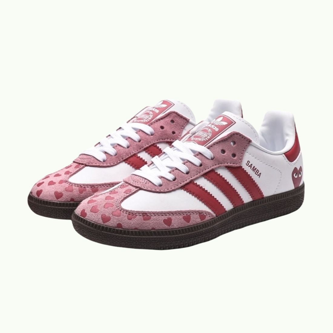 Adidas Samba x Comme des Garçons PLAY "Love"