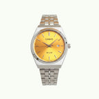 Casio MTP – Montre analogique argentée cadran champagne