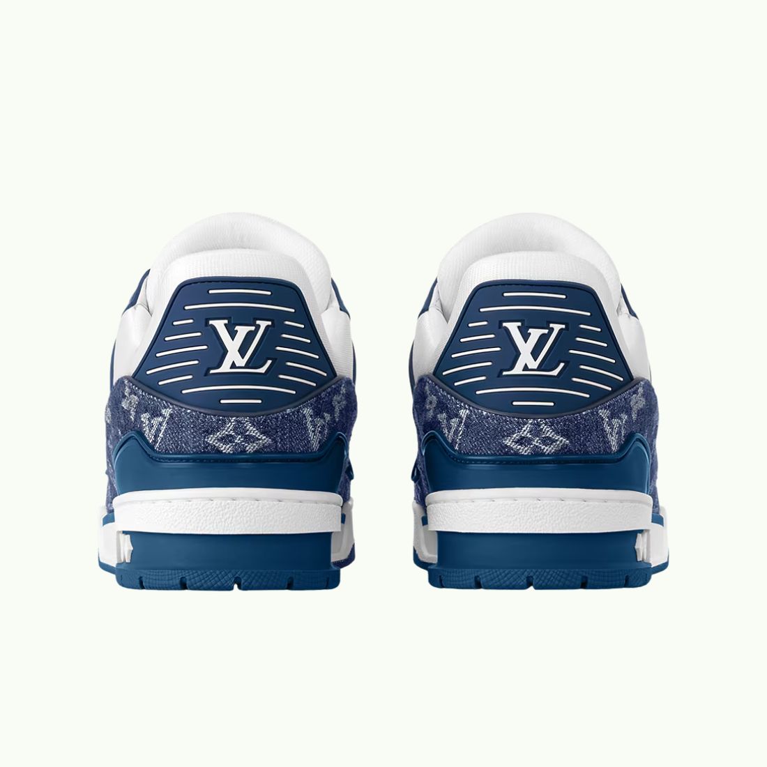 Louis Vuitton Trainer denim bleu