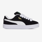 Puma Suede XL noir et blanc - Sneaker streetwear iconique en daim avec bande blanche signature et semelle épaisse, style urbain tendance