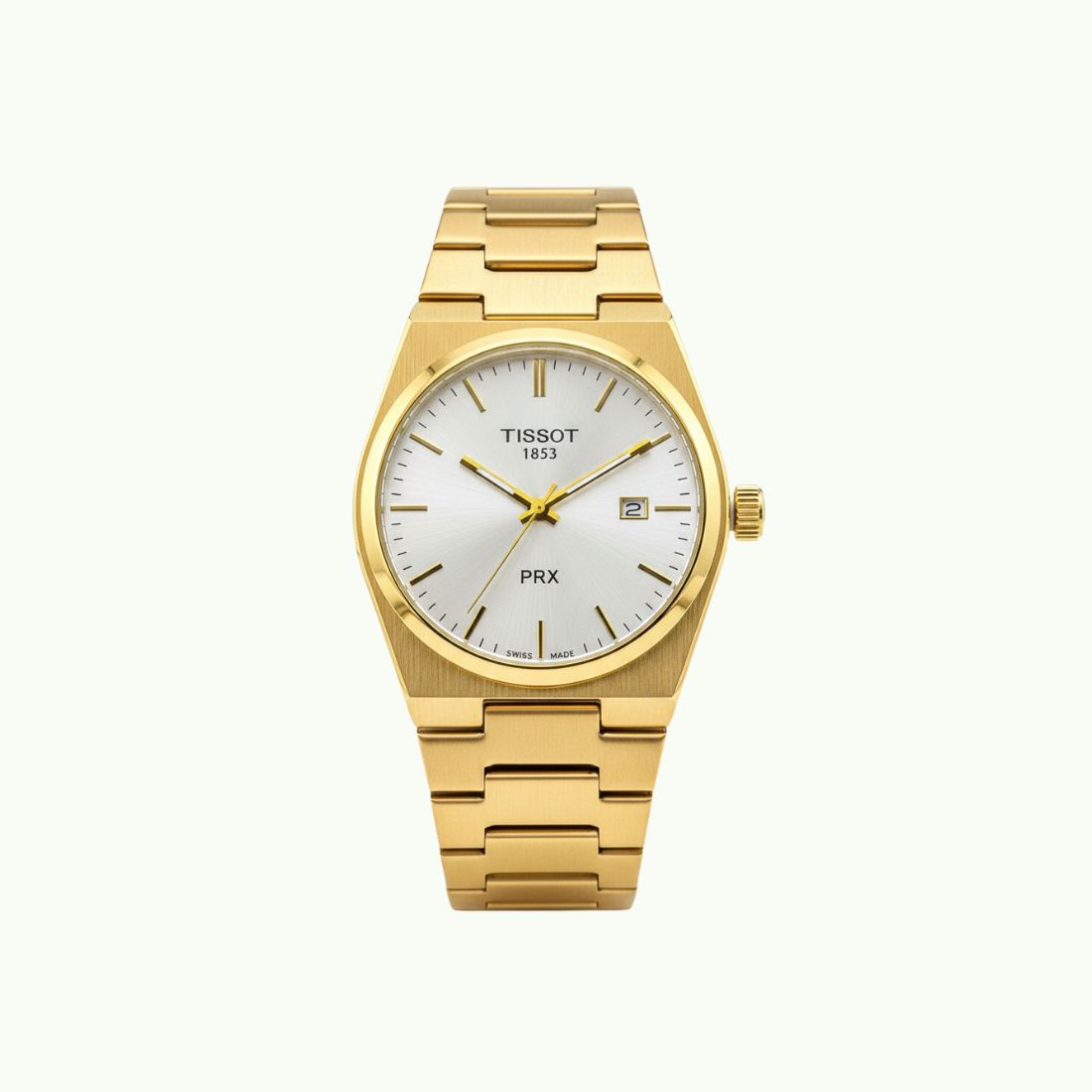 Tissot PRX or cadran blanc