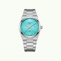 Tissot PRX powermatic 80 acier et cadran turquoise