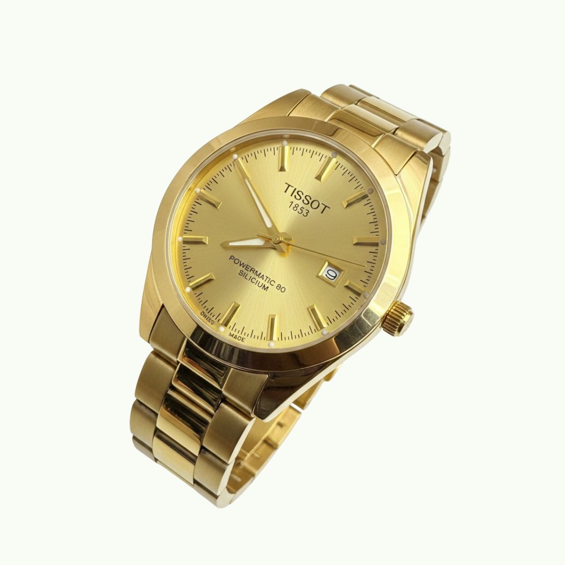 Tissot powermatic 80 - cadran or | Plus de Sneaker Côte d'Ivoire